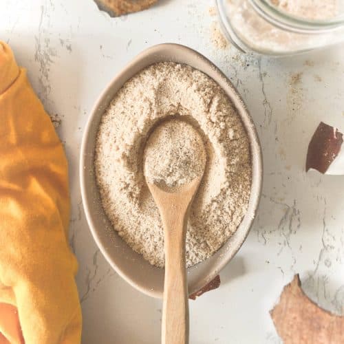 Harina de coco receta