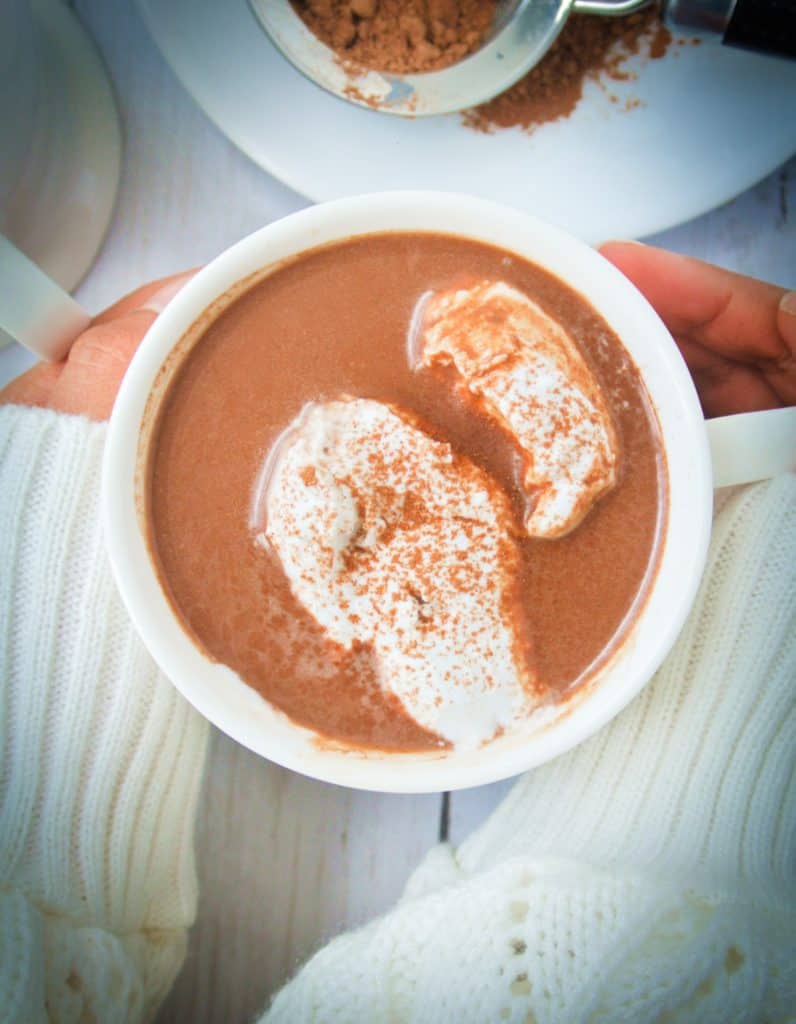 chocolate caliente casero