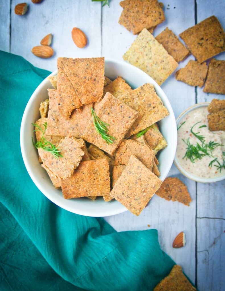 Galletas de harina de almendras y harina de arroz