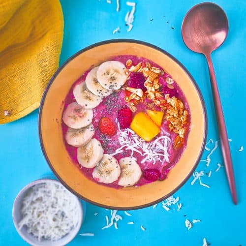 Bowl de frutos rojos