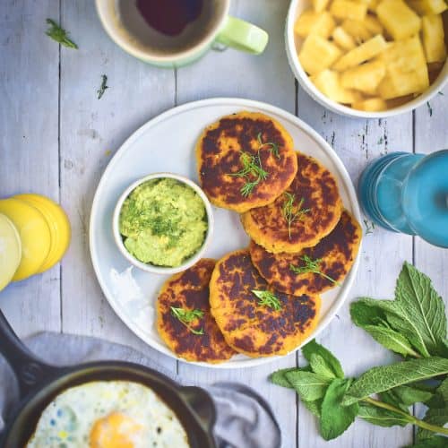 Arepas de plátano maduro