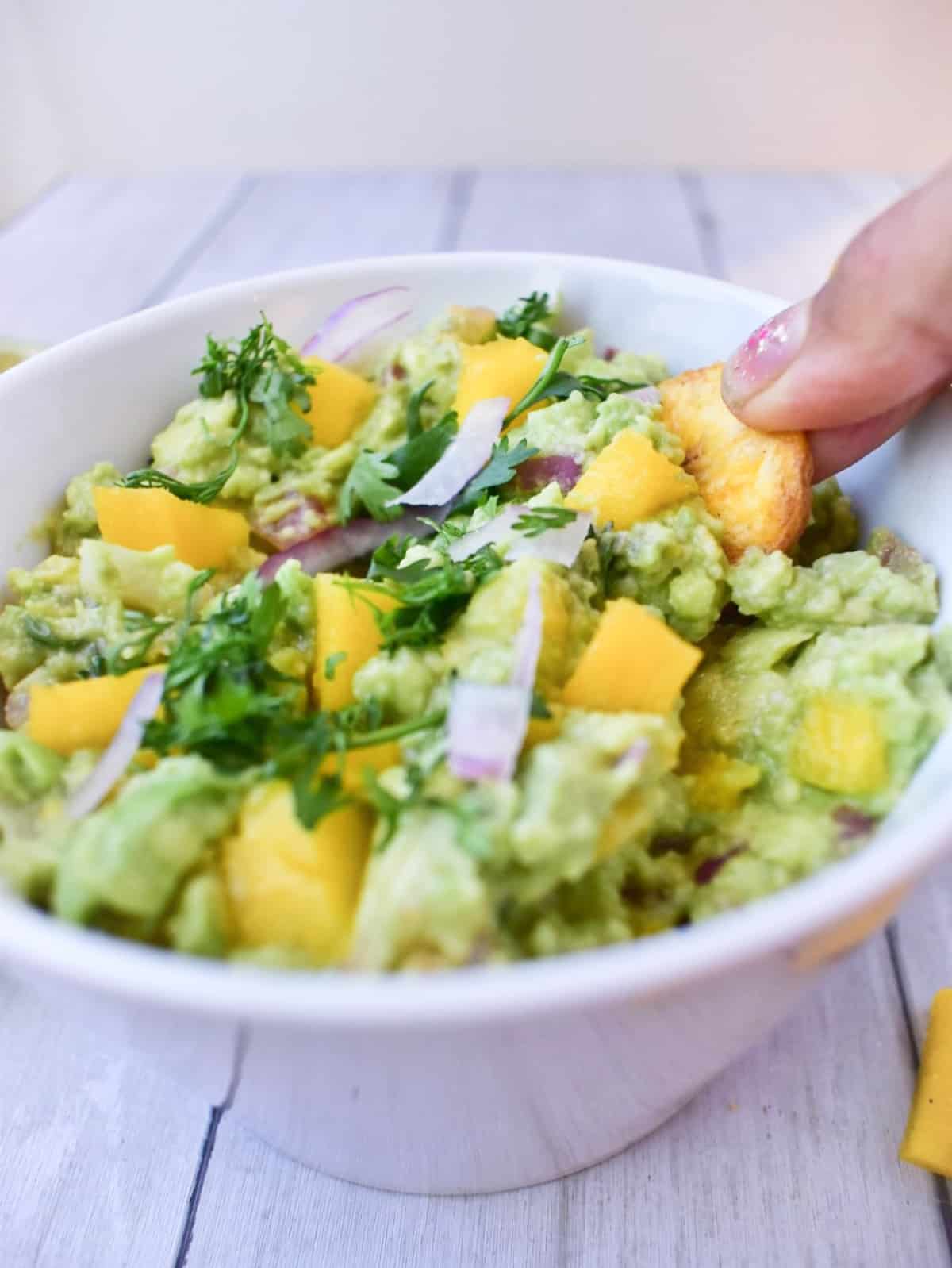Guacamole con mango: receta fresca, tropical y deliciosa | 👩‍🍳Recetas ...