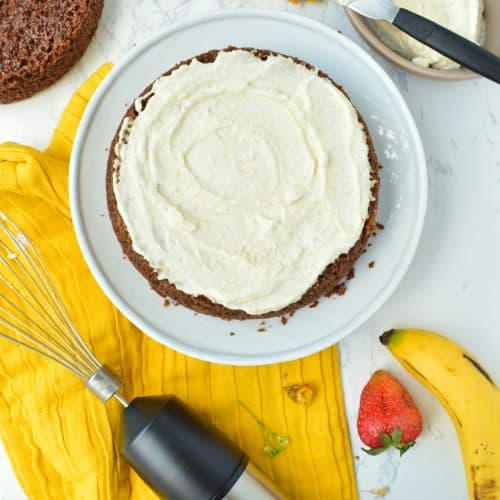 Cobertura saludable para tortas