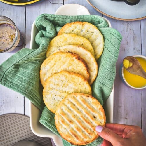 Arepas de maíz caseras
