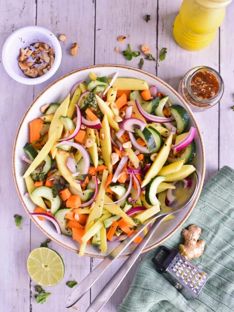 Ensalada de mango