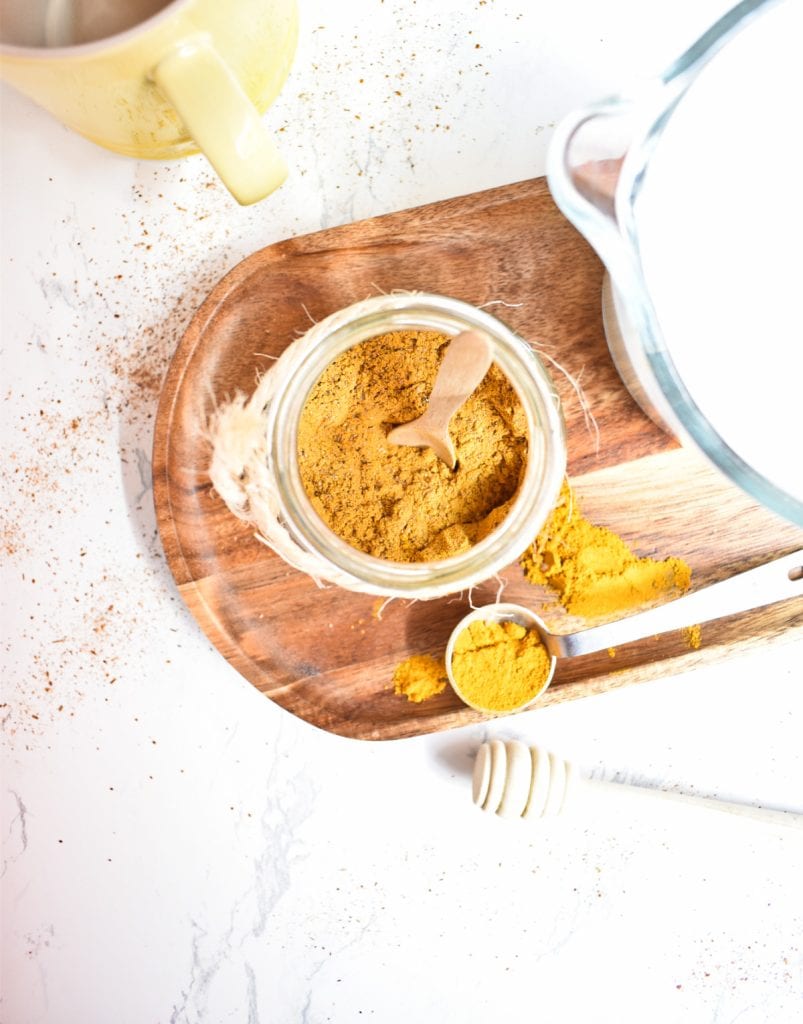 Receta casera de leche dorada