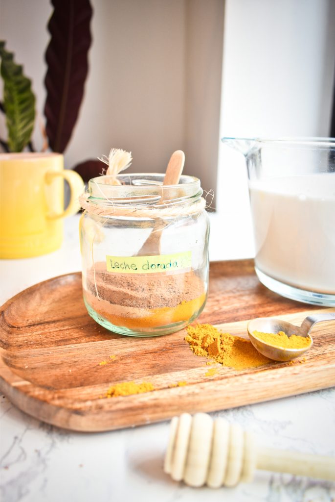 Receta casera de leche dorada
