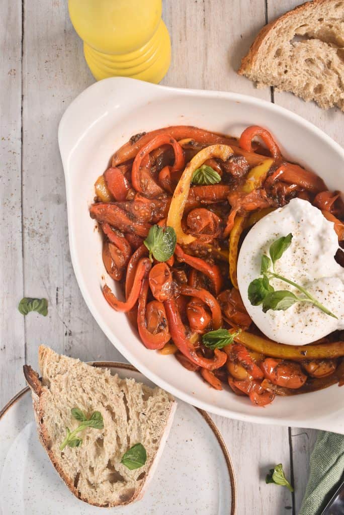 Receta de burrata