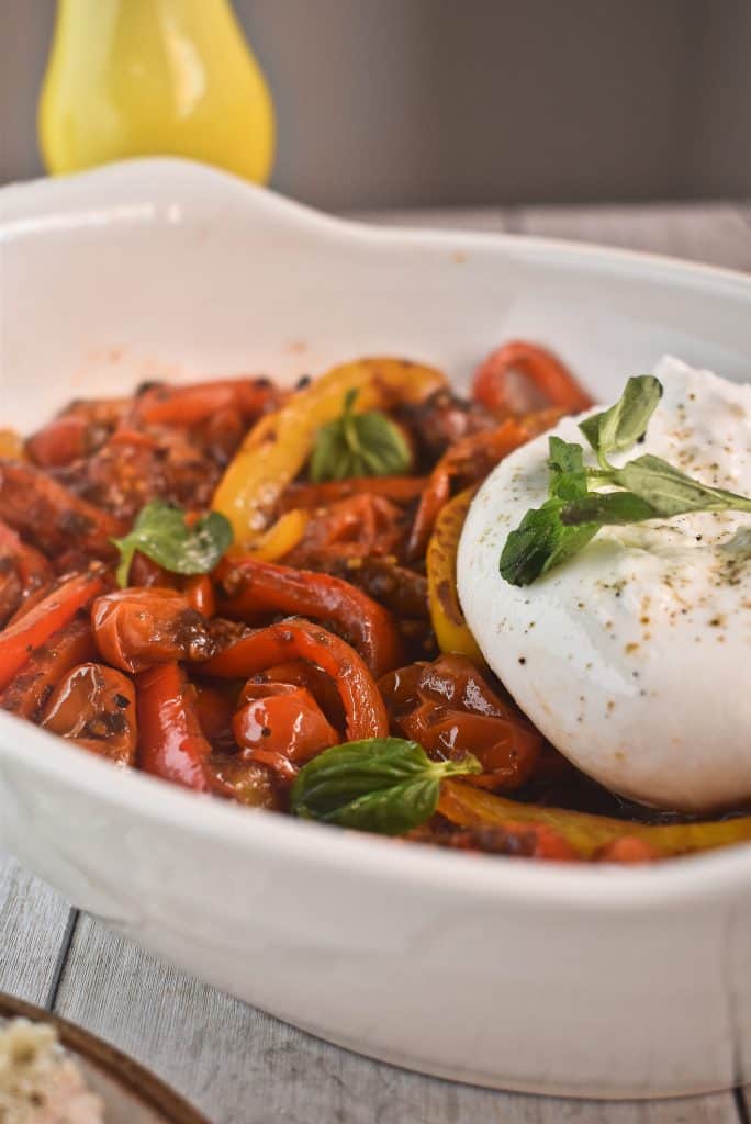 Receta de burrata