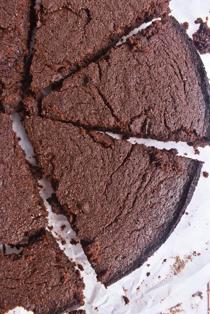 Torta de Brownie Saludable