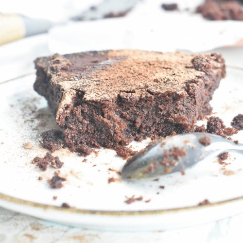 🍫 Torta de brownie saludable
