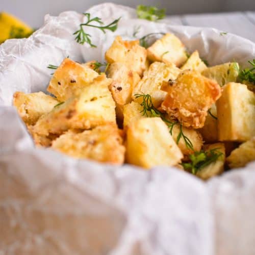🍠Yuca frita en la freidora de aire