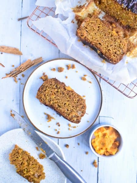 torta de auyama o calabaza