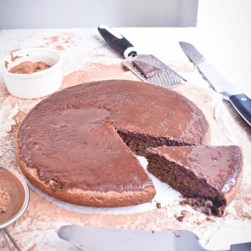 🍫Torta de Chocolate Cargada de Proteína